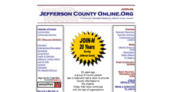 Desktop Screenshot of jeffersoncountyonline.org